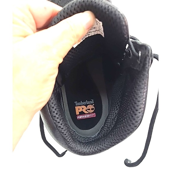 Timberland PRO Mens Titan Alloy Toe Work Boots 10W Black - Picture 8 of 10